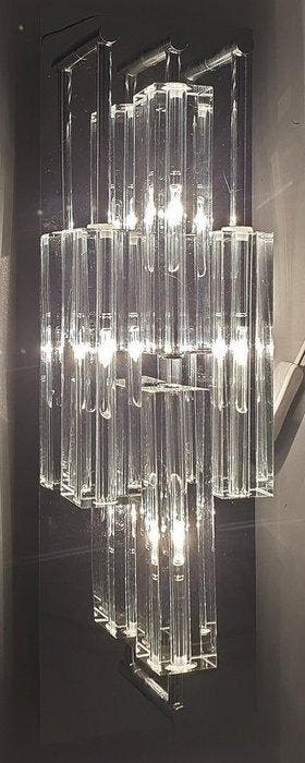Wofi Leuchten - Wandlamp - Kristal, Chroom