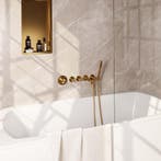 Brauer Gold Edition Thermostatische Inbouw Badkraan Uitloop, Ophalen of Verzenden, Nieuw