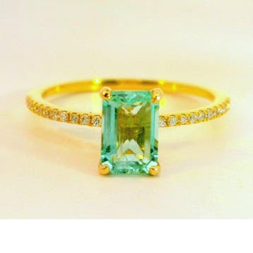 Zonder minimumprijs - Ring - 14 karaat Roségoud, 1,83 gram, Nieuw
