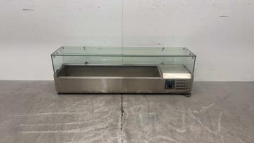 RVS Ecofrost Saladiere 6 x 1/4 GN 230V 140 x 33.5 x 44 cm, Ophalen of Verzenden, Gebruikt