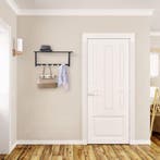 2dekans | muur kapstok hangend - met plank - 5 haken -, Huis en Inrichting, Woonaccessoires | Kapstokken, Ophalen of Verzenden