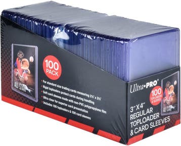 Regular Toploaders & Card Sleeves (100 stuks) | Ultra Pro -, Verzenden, Nieuw