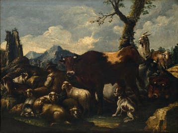 Philipp Peter Roos, dit Rosa da Tivoli (1657-1706),, Antiek en Kunst