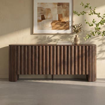 *WOONWINKEL* Dressoir Met Ribbels, Huis en Inrichting, Kasten | Dressoirs, Verzenden, Nieuw