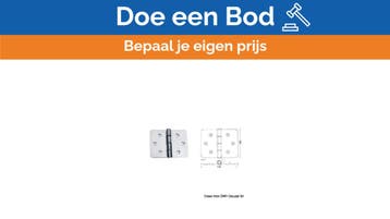 Bieden: Osculati Stainless Steel Hinge 130x100mm, Ophalen of Verzenden, Nieuw, Kombuis en Sanitair, Zeilboot of Motorboot