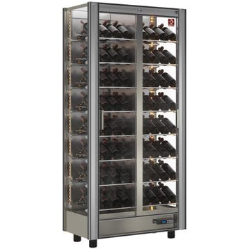 Gekoelde wijnvitrine Lt. 530 - Moduleerbaar, Verzenden, Nieuw in verpakking, Koelen en Vriezen