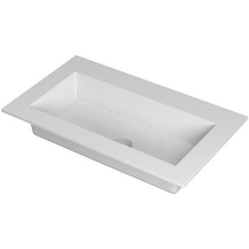 INK Kraft Wastafel Enkele Bak Zonder Kraangat - 800x450x10, Ophalen of Verzenden, Nieuw
