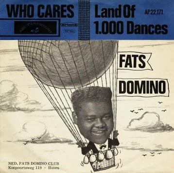 vinyl single 7 inch - Fats Domino - Who Cares / Land Of 1..., Verzenden, Zo goed als nieuw, 7 inch, Pop