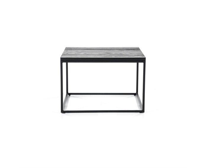 Salontafel Robin 60x60 - zwart | Eleonora, Huis en Inrichting, Tafels | Salontafels, Nieuw, Ophalen of Verzenden