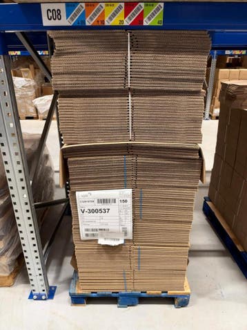 Online veiling: Kartonnen dozen D74 340x320x250 (ca 12