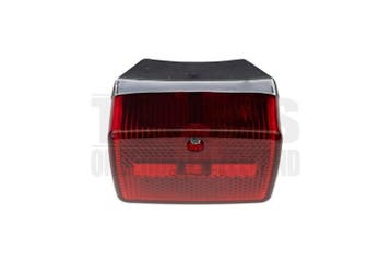 Achterlicht klein model ULO chroom  / rood 6v / 12v, Ophalen of Verzenden, Nieuw, DMP