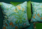 Kussenset met Morris & Co-stof, vulling inbegrepen. - Kussen, Antiek en Kunst