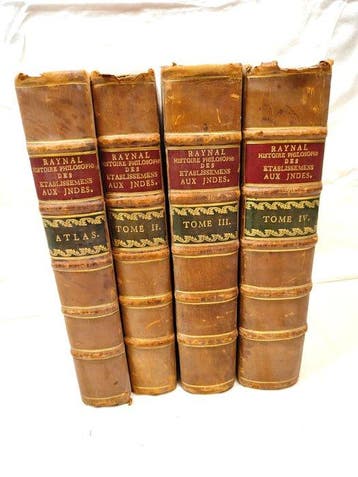 Guillaume-Thomas François Raynal - mappe realizzate da