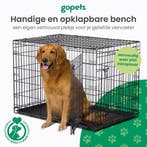 2dekans | Gopets Hondenbench – Opvouwbaar & Incl. Kussen – 2, Dieren en Toebehoren, Hondenbenches, Ophalen of Verzenden, Zo goed als nieuw
