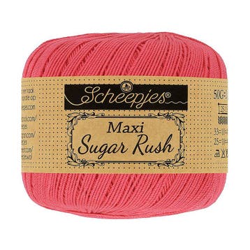 Scheepjes Maxi Sugar Rush - 256 cornelia rose - Katoen Gar, Ophalen of Verzenden, Nieuw