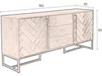 Dutchbone Class - Dressoir - 180 x 45 x 80 cm -, Verzenden, Nieuw