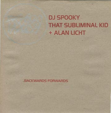 10 Inch - DJ Spooky That Subliminal Kid - Backwards Forwards, Verzenden, Zo goed als nieuw, 10 inch, Overige genres