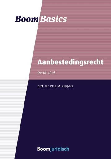 Boom Basics   Boom basics aanbestedingsrecht 9789462902930, Boeken, Verzenden, Zo goed als nieuw