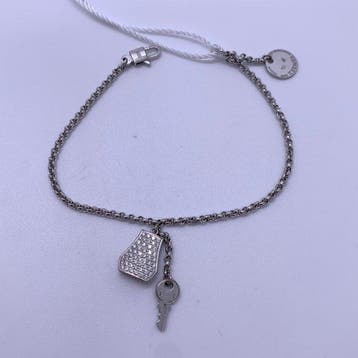 Hermès - Armband - 18 karaat Witgoud, Sieraden, Tassen en Uiterlijk, Armbanden, Nieuw