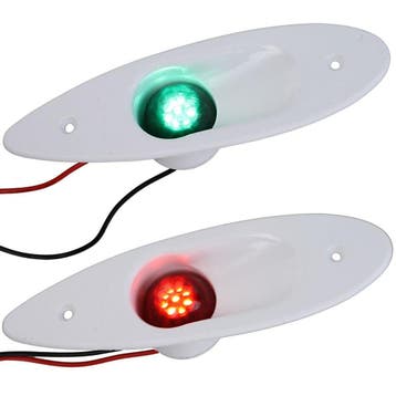 Boordlicht LED Set 195mm Inbouw Tot 12m Wit, Ophalen of Verzenden, Nieuw