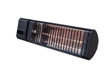 Elektrische infrarood terrasverwarmer Iras zwart - 2000 W, Tuin en Terras, Terrasverwarmers, Ophalen of Verzenden, Nieuw