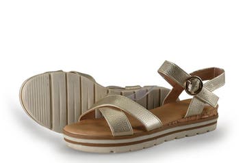 Graceland Sandalen in maat 37 Goud, Overige kleuren, Verzenden, Sandalen of Muiltjes, Zo goed als nieuw