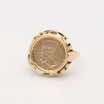 Ring - 14 karaat Geel goud, Nieuw