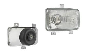 Koplamp H4 156x93x86 3-punts bevestiging, + H4 12V, Verzenden, Nieuw
