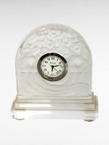 Themacollectie - Baccarat Crystal Bureauklok Kwarts