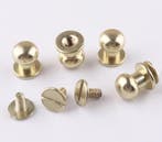 10 sets DQ metalen studs klinknagels rivet licht goud kle..., Ophalen of Verzenden, Nieuw, Overige typen
