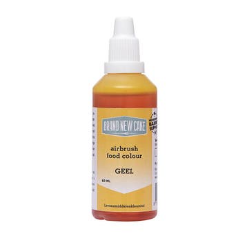 BrandNewCake Airbrush Kleurstof Geel 60ml, Verzenden, Nieuw