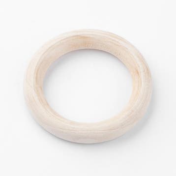 10 x Houten ringen onbewerkt 58 x 10mm, binnen Diameter:..., Ophalen of Verzenden, Nieuw, Overige typen