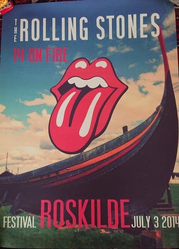 Anonymous - Concierto Rolling Stones Roskilde Dinamarca gira