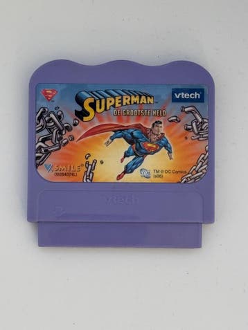 Superman: De Grootste Held – VTech V.Smile, Kinderen en Baby's, Verzenden, Gebruikt