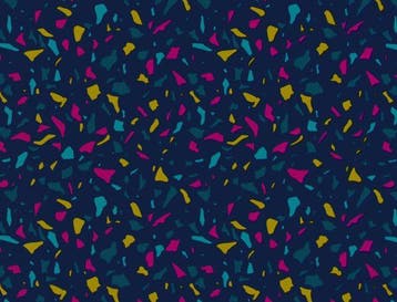 cadeaupapier op rol Terrazzo Blauw Magenta 50 cm –, Ophalen of Verzenden, Nieuw, Overige typen