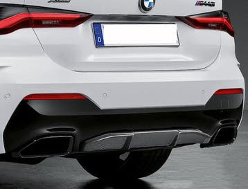Uitlaat eindstukken glanzend zwart M340i passend voor BMW..., Verzenden, Nieuw
