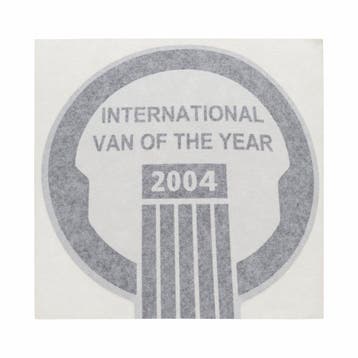 Volkswagen Transporter T5 sticker van of the year 2004, Ophalen of Verzenden, Nieuw, Volkswagen