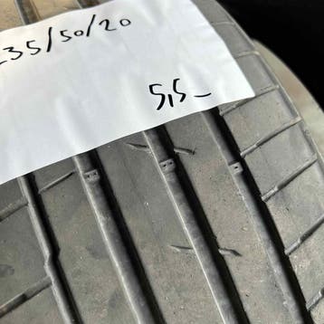 2 x Hankook Ventus S1 Evo3 235-50-20 Zomerbanden 5,5mm, Gebruikt, Ophalen of Verzenden, 235 mm, Band(en)