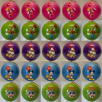 Kerstdecoratie Disney (25) - Plastic - Kerstballen, Diversen, Nieuw