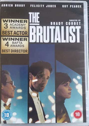 the Brutalist (Adrien Brody)               Gratis verzenden, Vanaf 16 jaar, Verzenden, Zo goed als nieuw, Drama