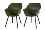 Hartman Sophie Element dining armstoel- moss groen - 2 st., Tuin en Terras, Verzenden, Nieuw, Overige materialen