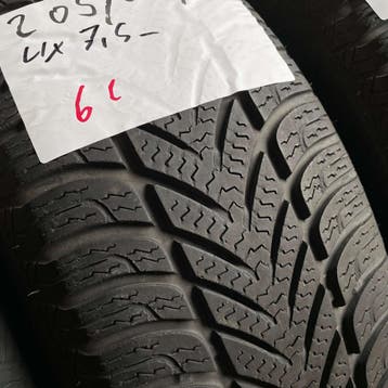 2 x Fulda Kristall Supremo 205-65-15 Winterbanden 7,5mm, Gebruikt, 15 inch, Band(en), Personenwagen