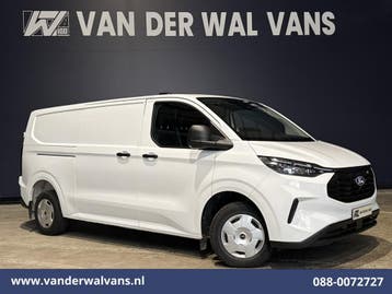 Ford Transit Custom | 2.0 TDCI 136pk L2H1 Euro6 Airco |, Gebruikt, Euro 6, Wit, Dealer onderhouden