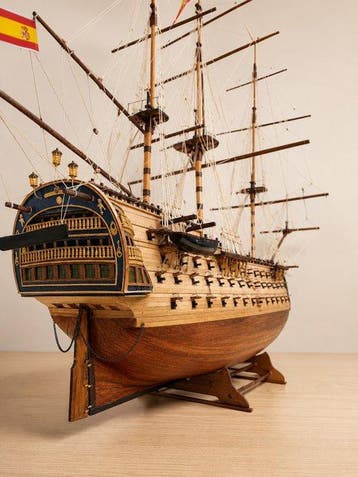 Kolderstok - Modelschip - Santa Ana - Zeldzaam,, Nieuw