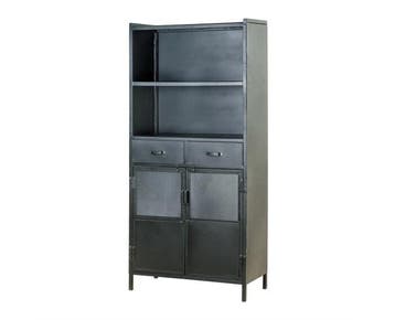Boekenkast Industrieel 85cm | Eleonora 22524, Ophalen of Verzenden, Nieuw