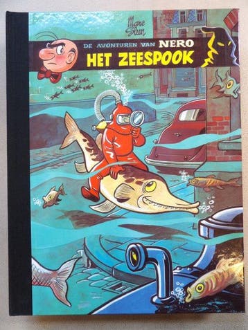 Nero - Het Zeespook - luxe hardcover met zwart linnen rug op, Nieuw