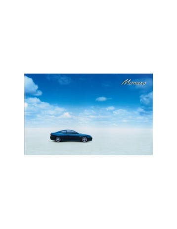 2002 HOLDEN MONARO BROCHURE ENGELS, Nieuw, Author