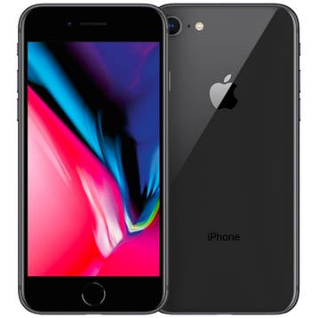 Apple iPhone 8 64GB - Space Grey / Zwart, Verzenden, Zo goed als nieuw