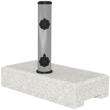 Parasolvoet 25kg Stand Voor Halfronde Parasol Met Ø 32/38/48, Verzenden