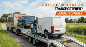 Bestelbus of bestelwagen transporteren? Vergelijk offertes, Nieuw